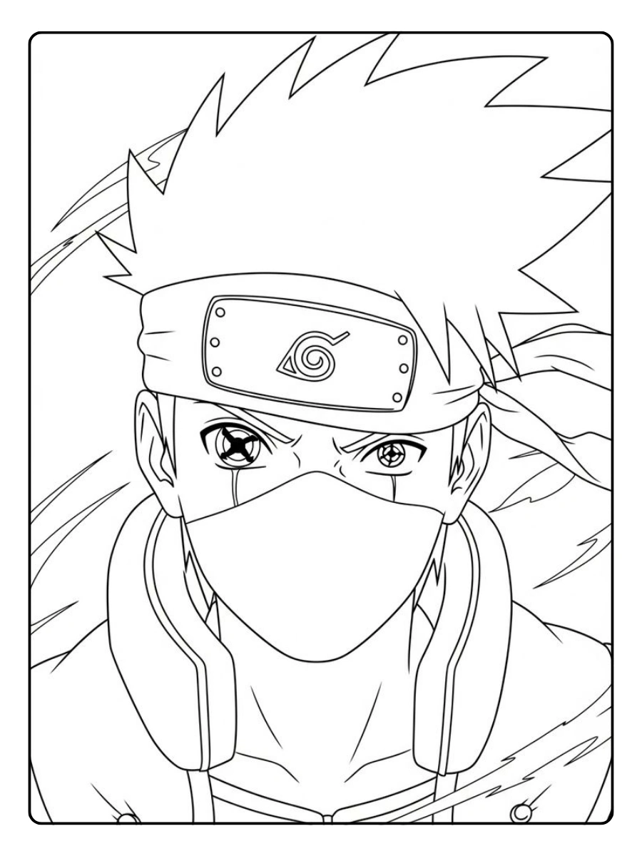 Uzumaki Naruto Shippuden disegni da colorare