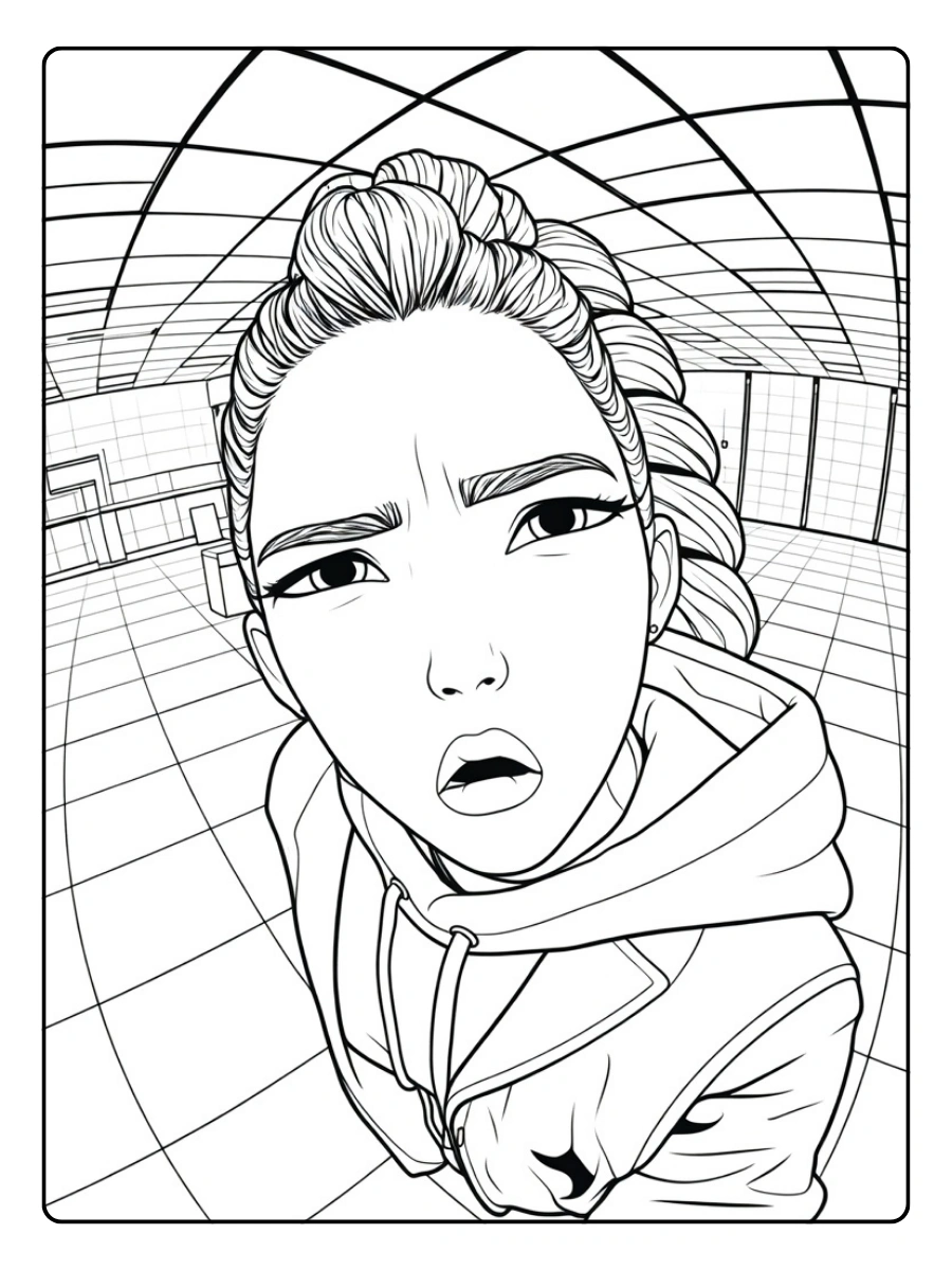 Disegni Rumi da Colorare (KPop Demon Hunters) (11)