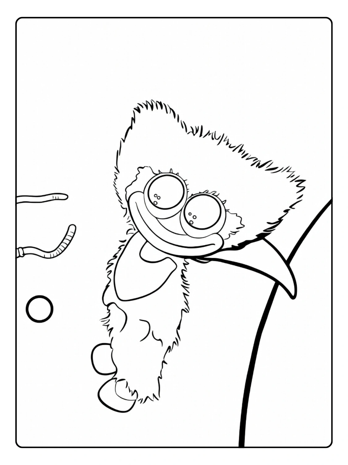 Huggy Wuggy da Colorare (14)