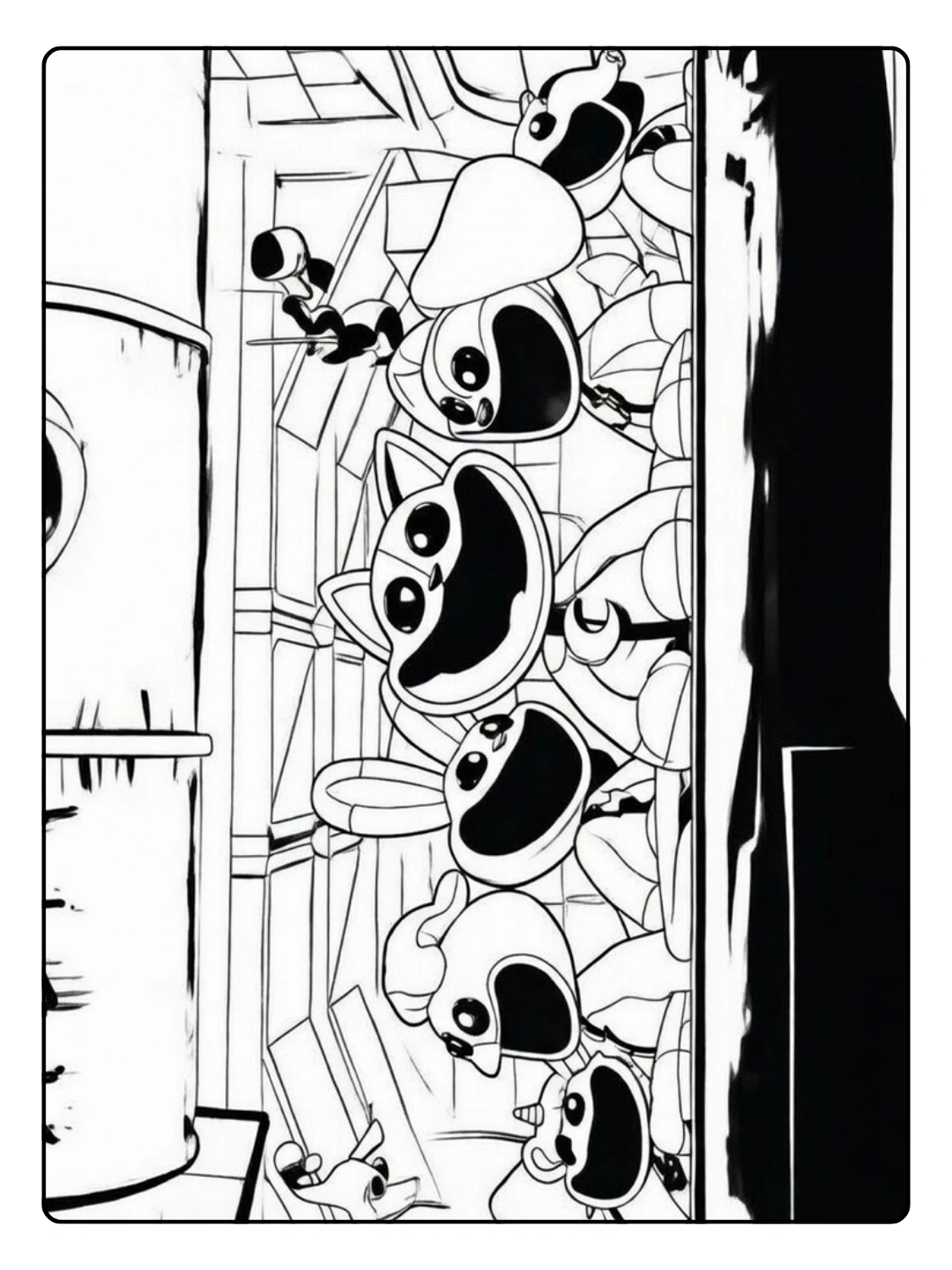 Poppy Playtime da Colorare (10)