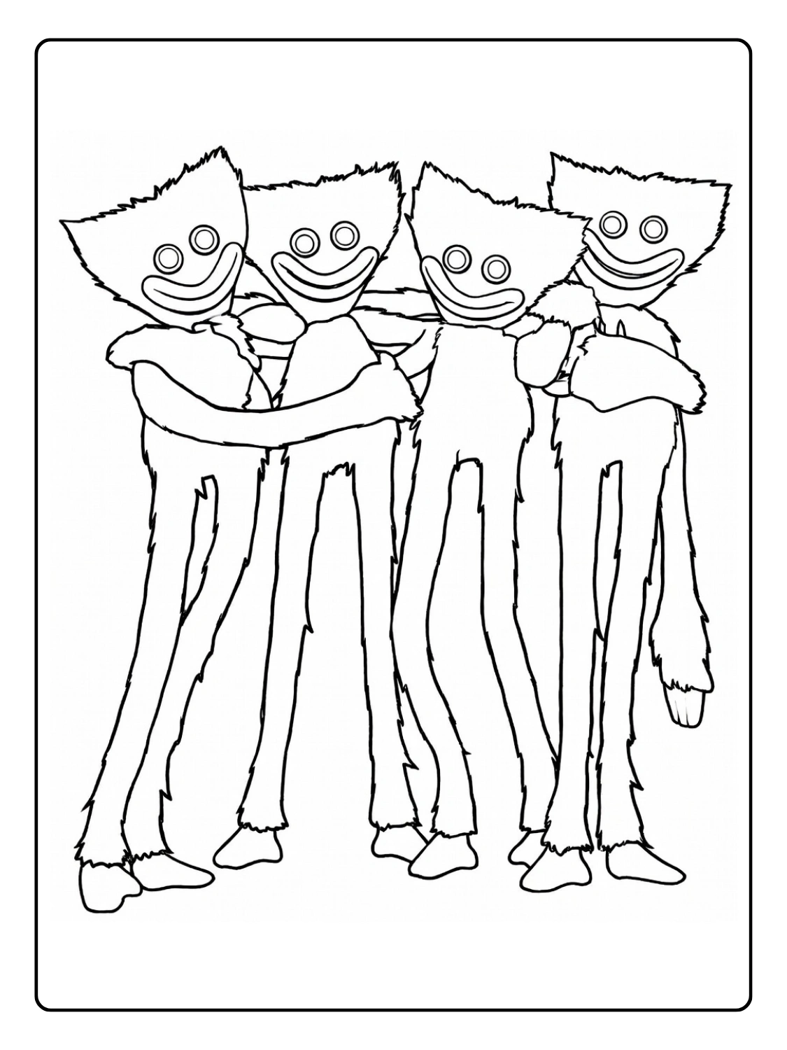 Poppy Playtime da Colorare (16)