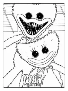 Poppy Playtime da Colorare (4)