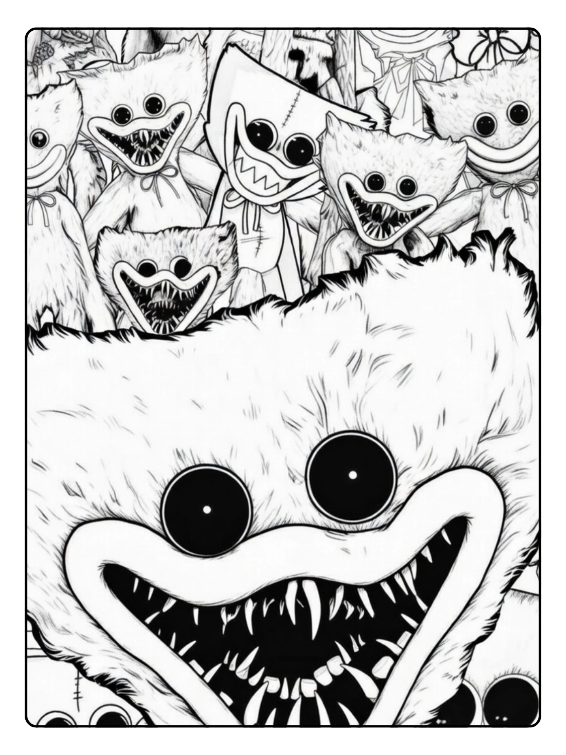 Poppy Playtime da Colorare (5)