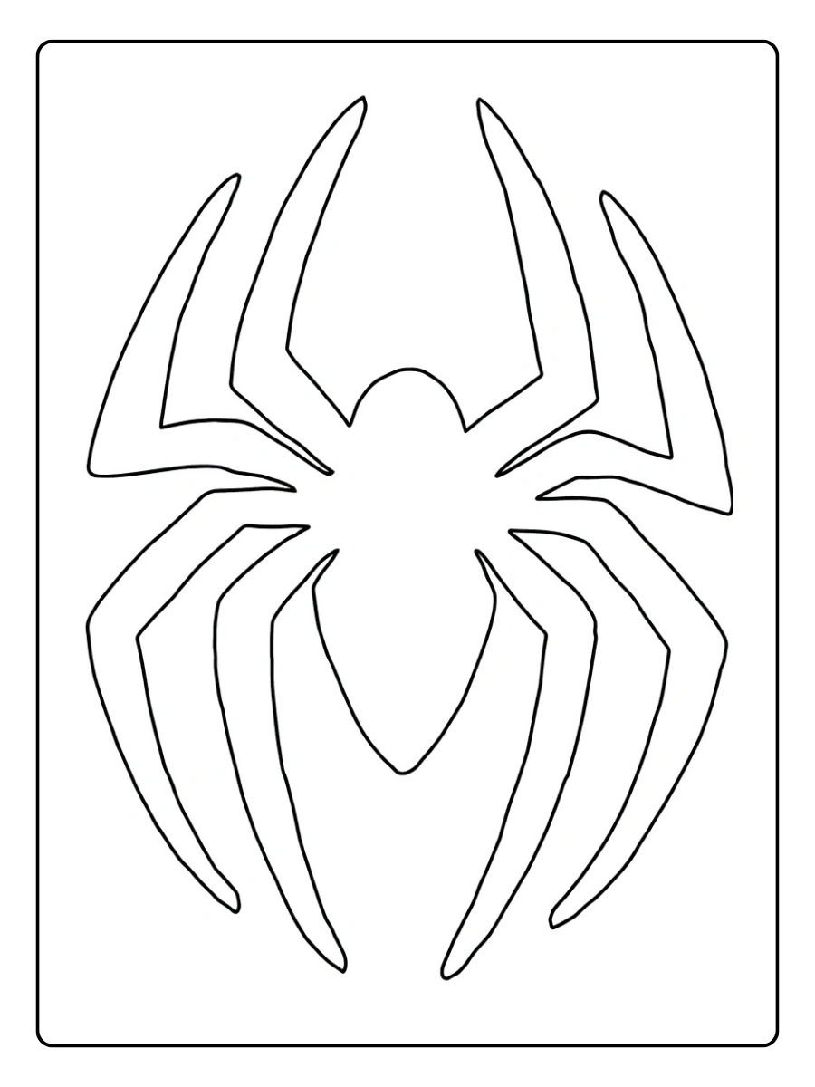 Spider Man da Colorare (3)