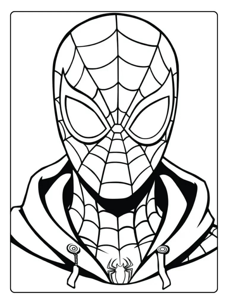 Spider Man da Colorare (4)