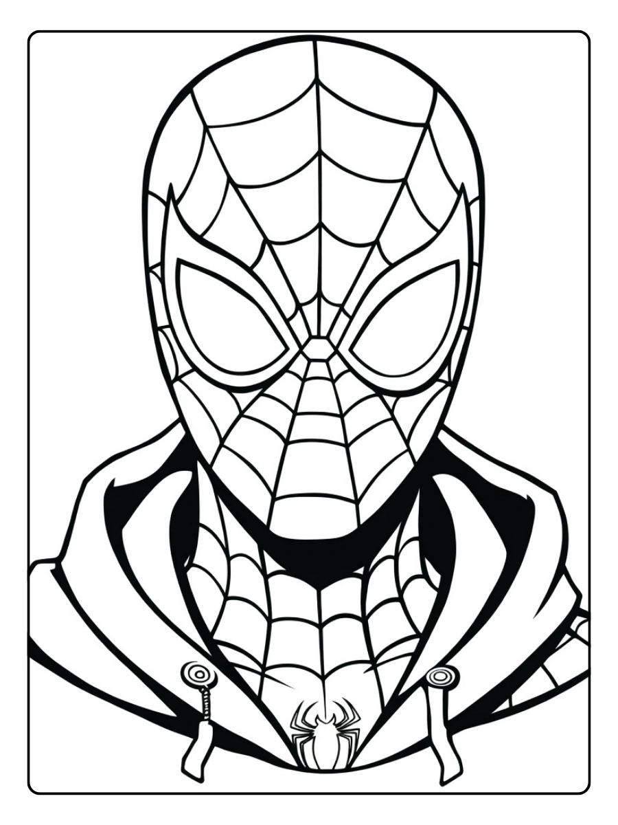 Spider Man da Colorare (4)
