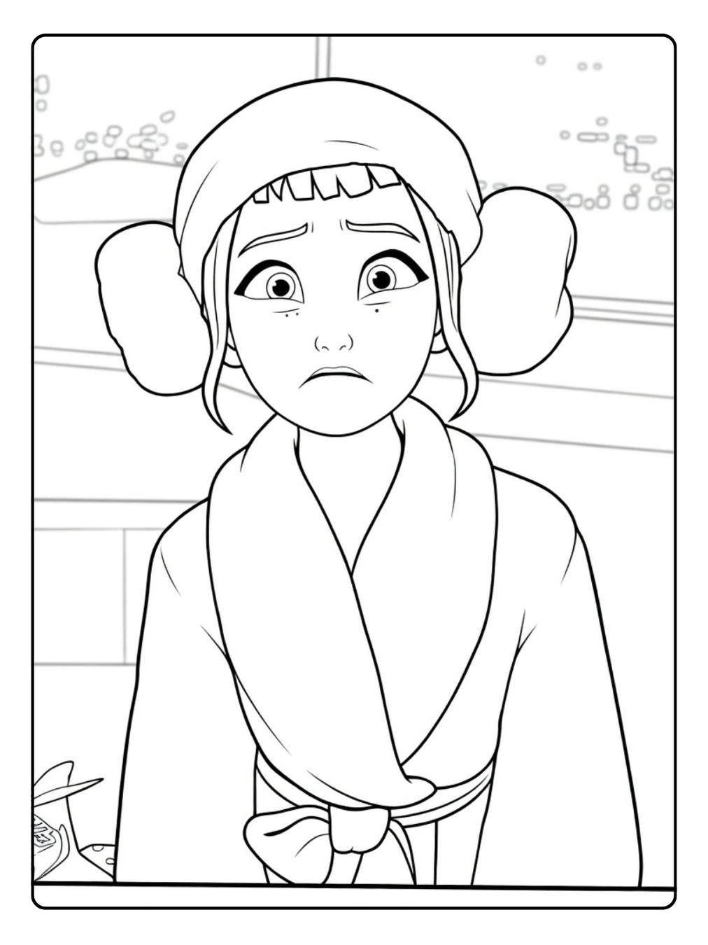 Zoey da Colorare (10)