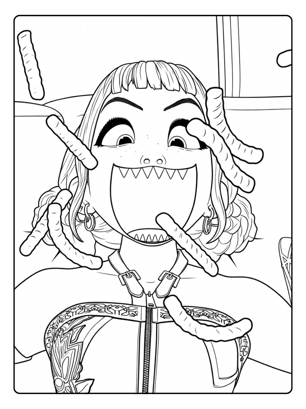 Zoey da Colorare (11)