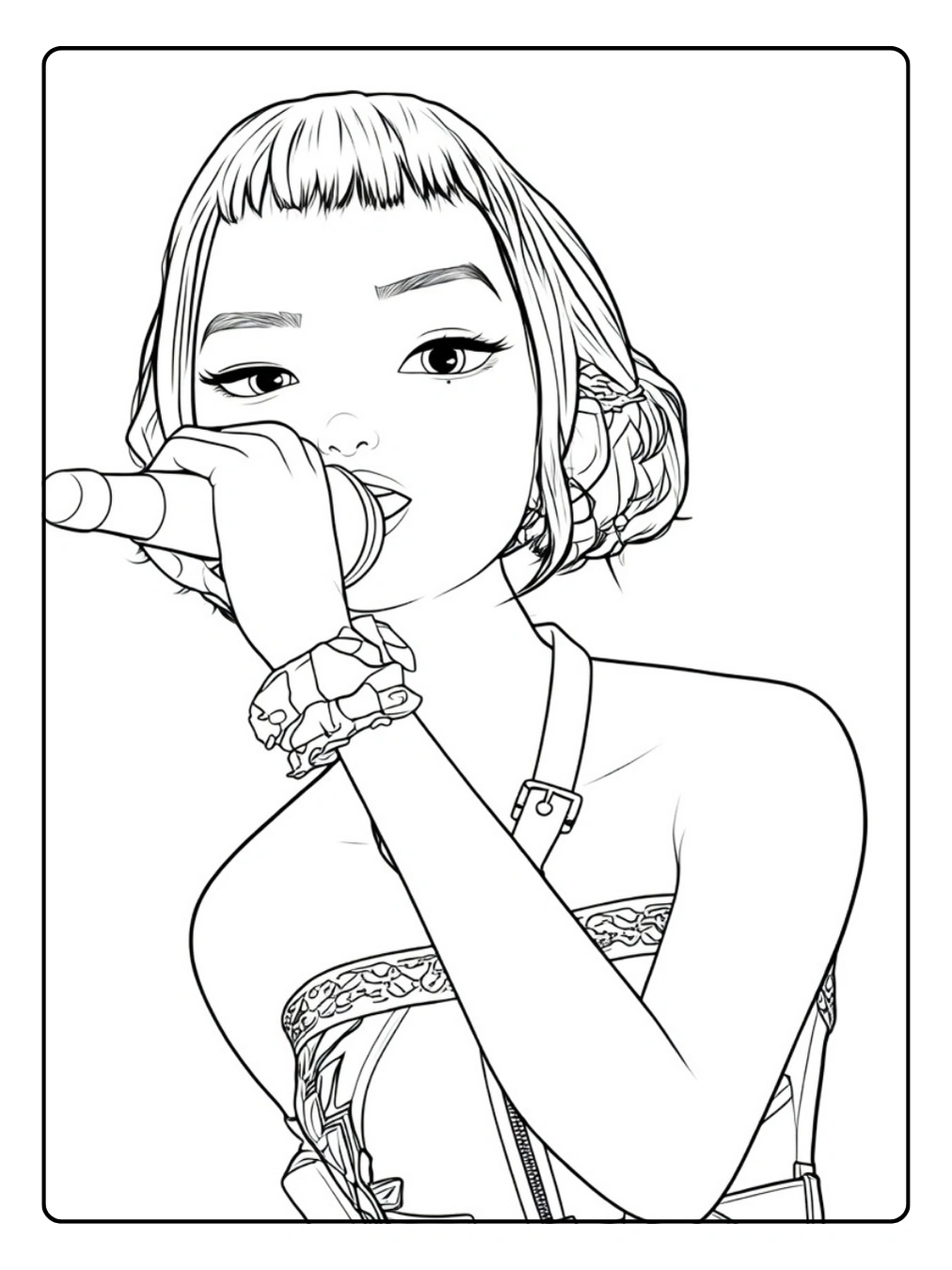 Zoey da Colorare (6)