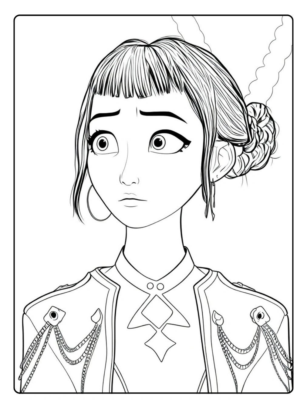 Zoey da Colorare (9)